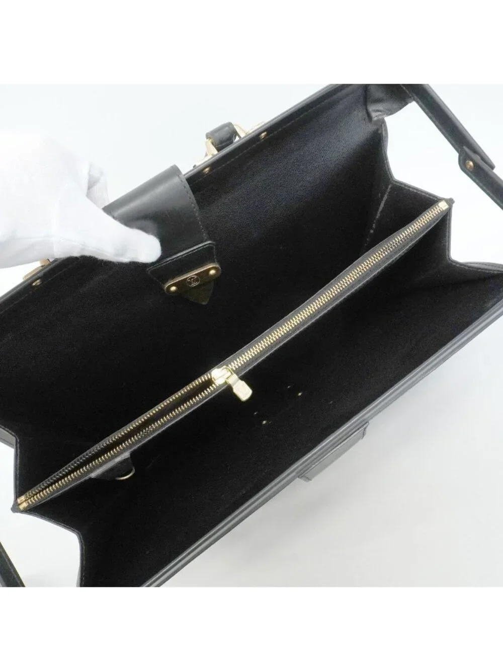 Louis Vuitton Business Bag Epi Serviette Fermoir Noir